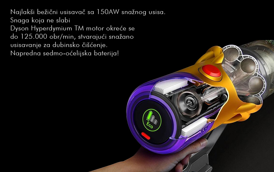 20729 5 Usisivac stapni DYSON V12 detect slim absolute 448884
